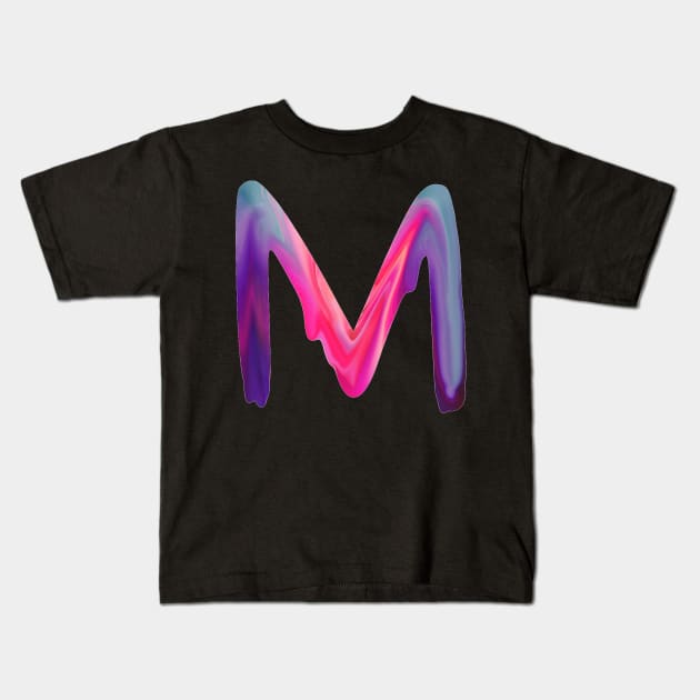 M Kids T-Shirt by TeeTrendz